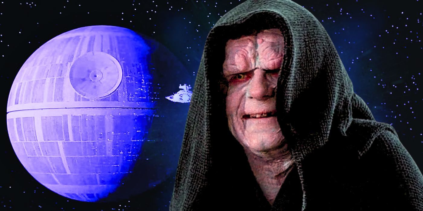 La sed de venganza de Palpatine socavó la estrella de la muerte de la manera más extraña