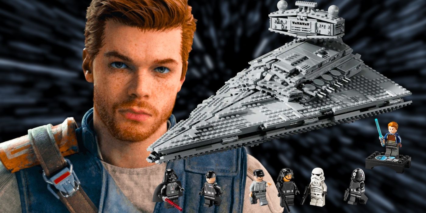 LEGO revela la épica minifigura Jedi Cal Kestis (Ah, y también un nuevo destructor estelar)