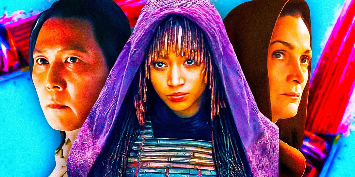 Major characters from The Acolyte