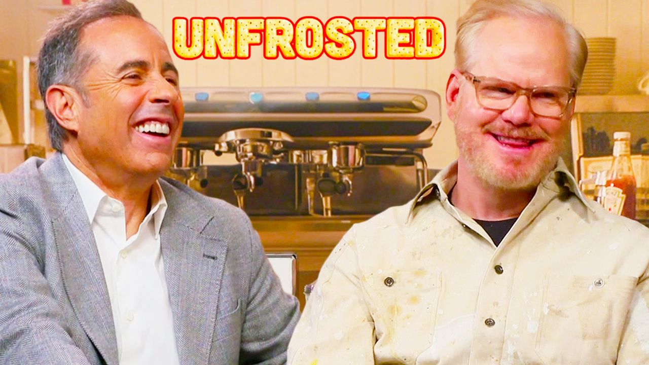 Las estrellas de Unfrosted Jerry Seinfeld y Jim Gaffigan hablan sobre los pros y los contras de trabajar con comediantes