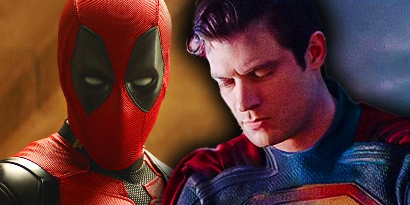 Deadpool parodia la revelación de Superman de DC en un brillante póster conceptual del MCU