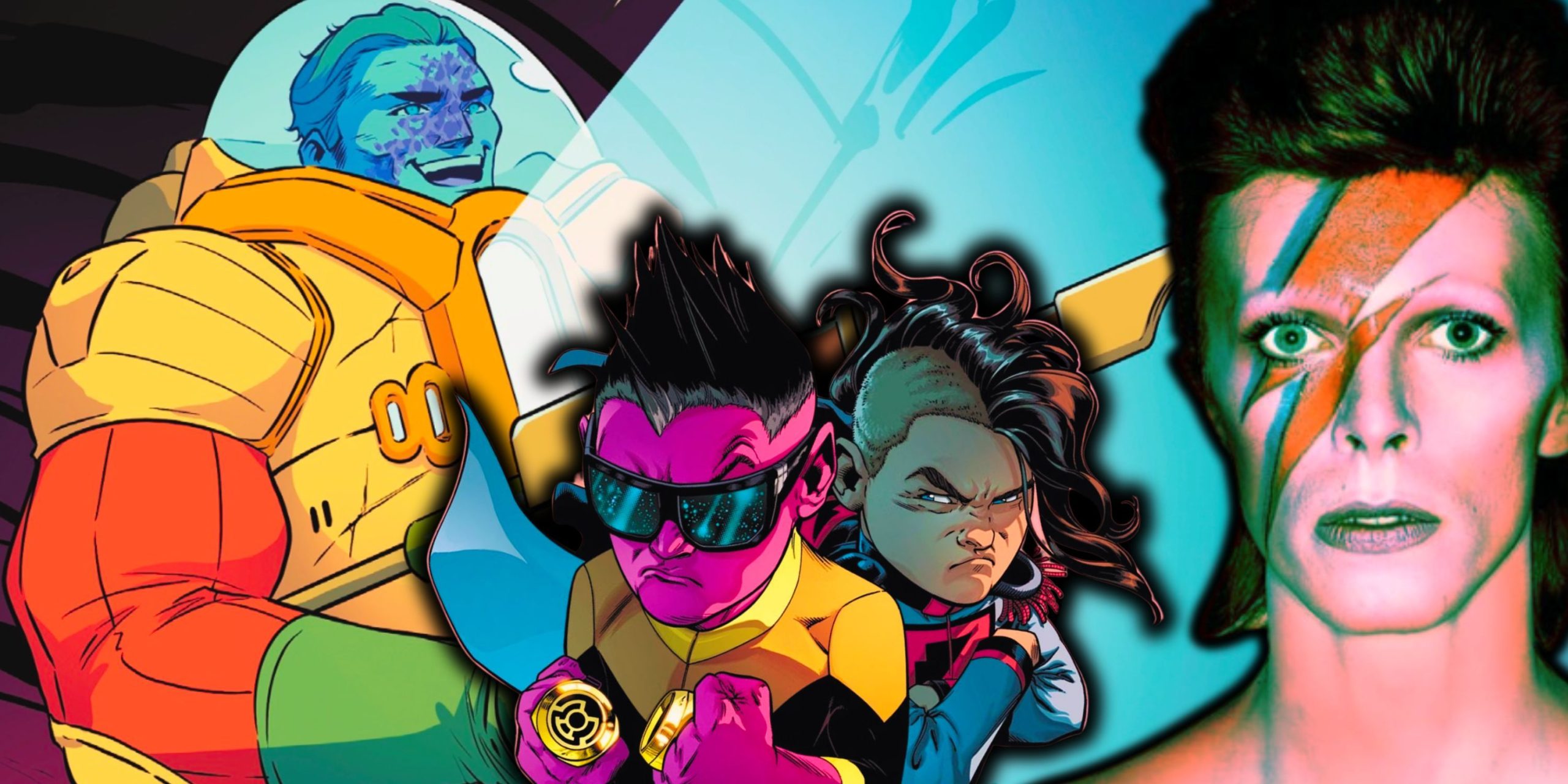 David Bowie obtiene el guiño perfecto al cómic en el nuevo personaje de Spaceman de DC