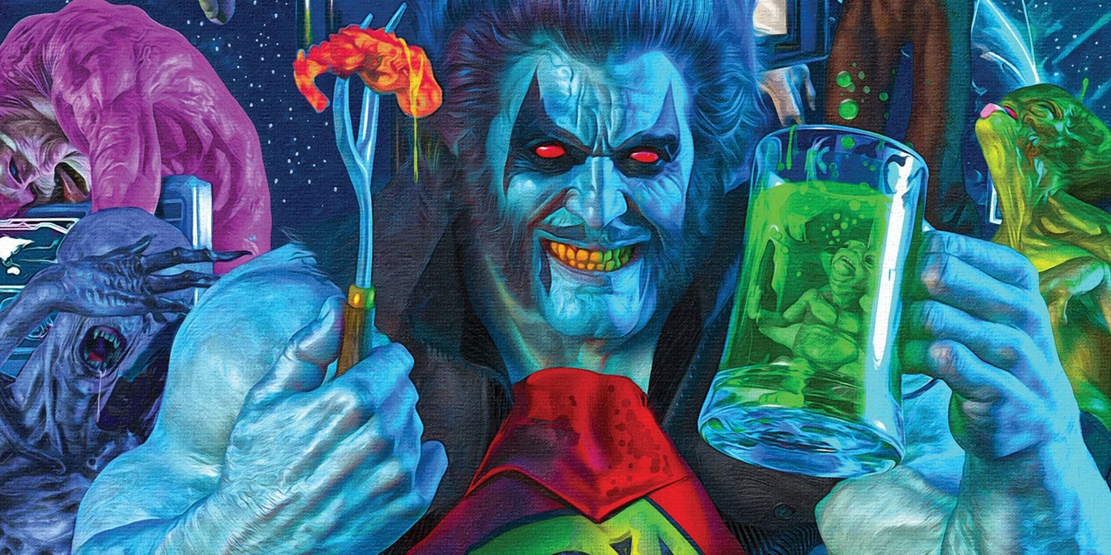 Lobo lanza su peor insulto a Superman en una nueva y divertida portada