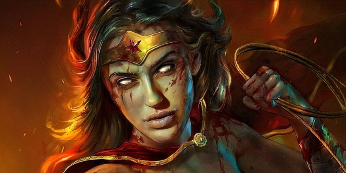 El nuevo diseño de vampiro de Wonder Woman es su aspecto más oscuro desde su portada zombificada de 'DCeased'