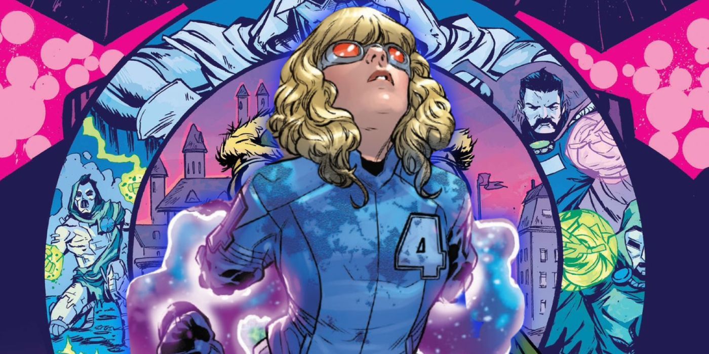 La hija de Reed Richards recibe un rediseño oscuro en el futuro de Los Cuatro Fantásticos