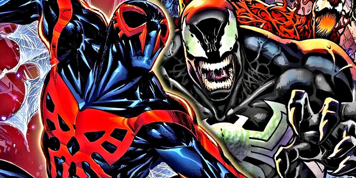 ¿Marvel solo simbiontes Nerf?  - Spider-Man 2099 presenta el arma antiveneno perfecta
