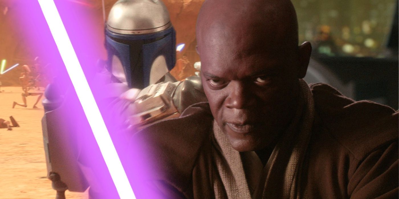 La nueva y brutal técnica con sable de luz de Mace Windu es incluso más oscura que ejecutar a Jango Fett