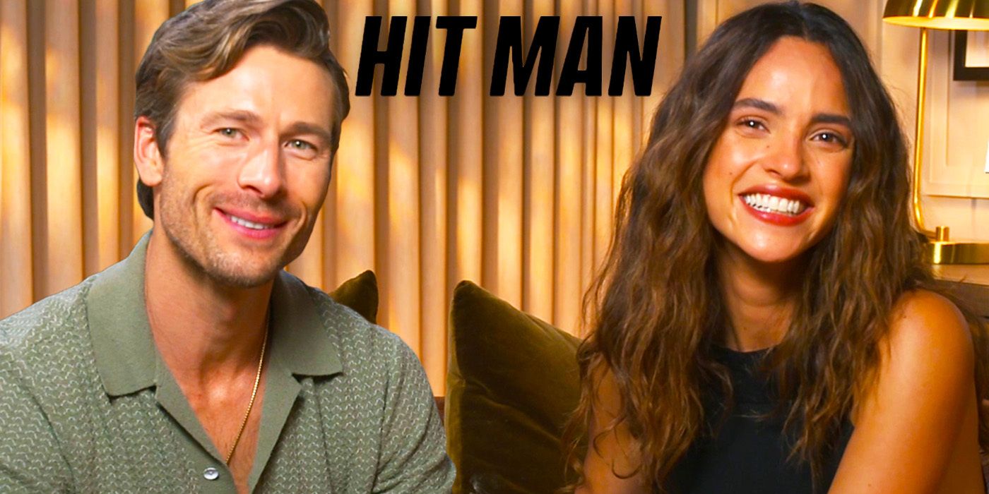 Glen Powell y Adria Arjona sobre los innumerables personajes y giros de la trama de Hit Man