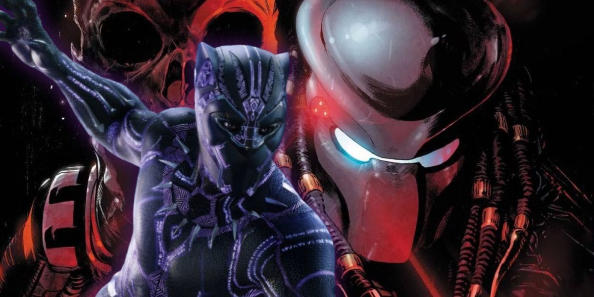Predator vs Black Panther estrena la nueva armadura asesina de Yautja de T'Challa