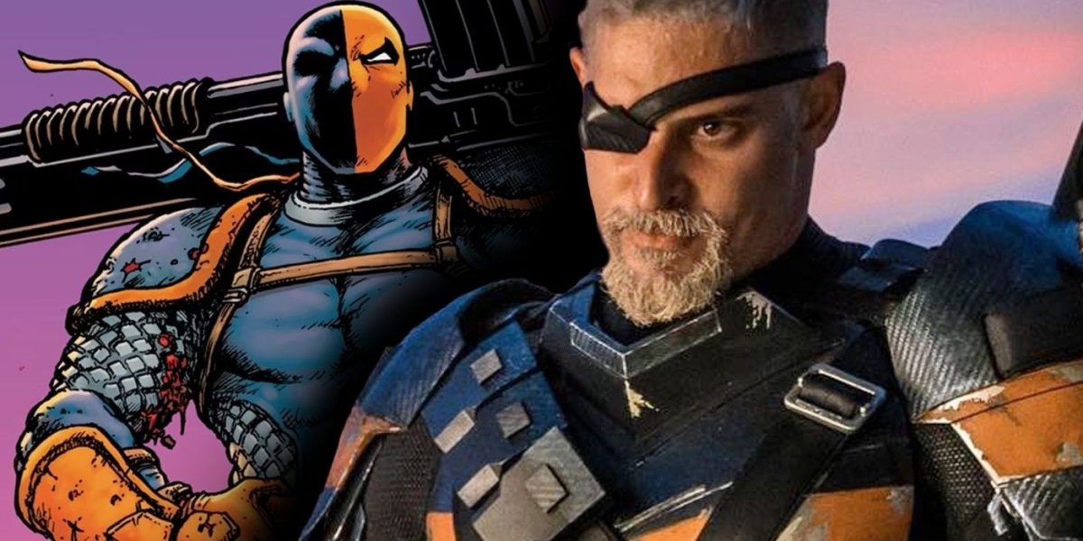 La apariencia vikinga con un hacha de Deathstroke hace que el mercenario habitual parezca una broma (cosplayers, presten atención)