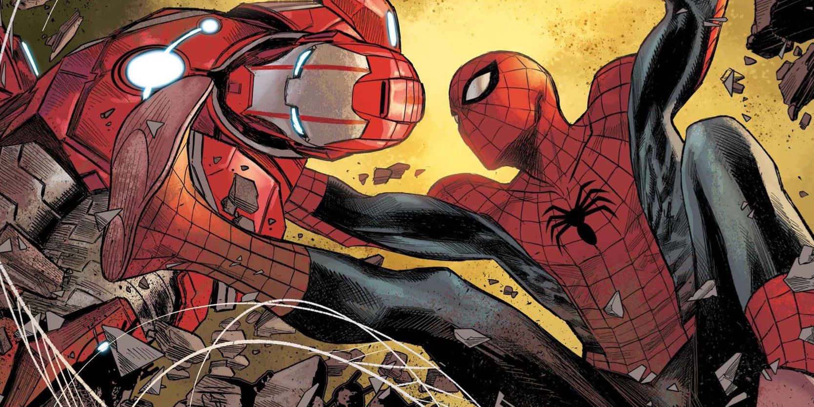 Iron Man vs Spider-Man cambia su relación con el MCU en la nueva continuidad de Marvel