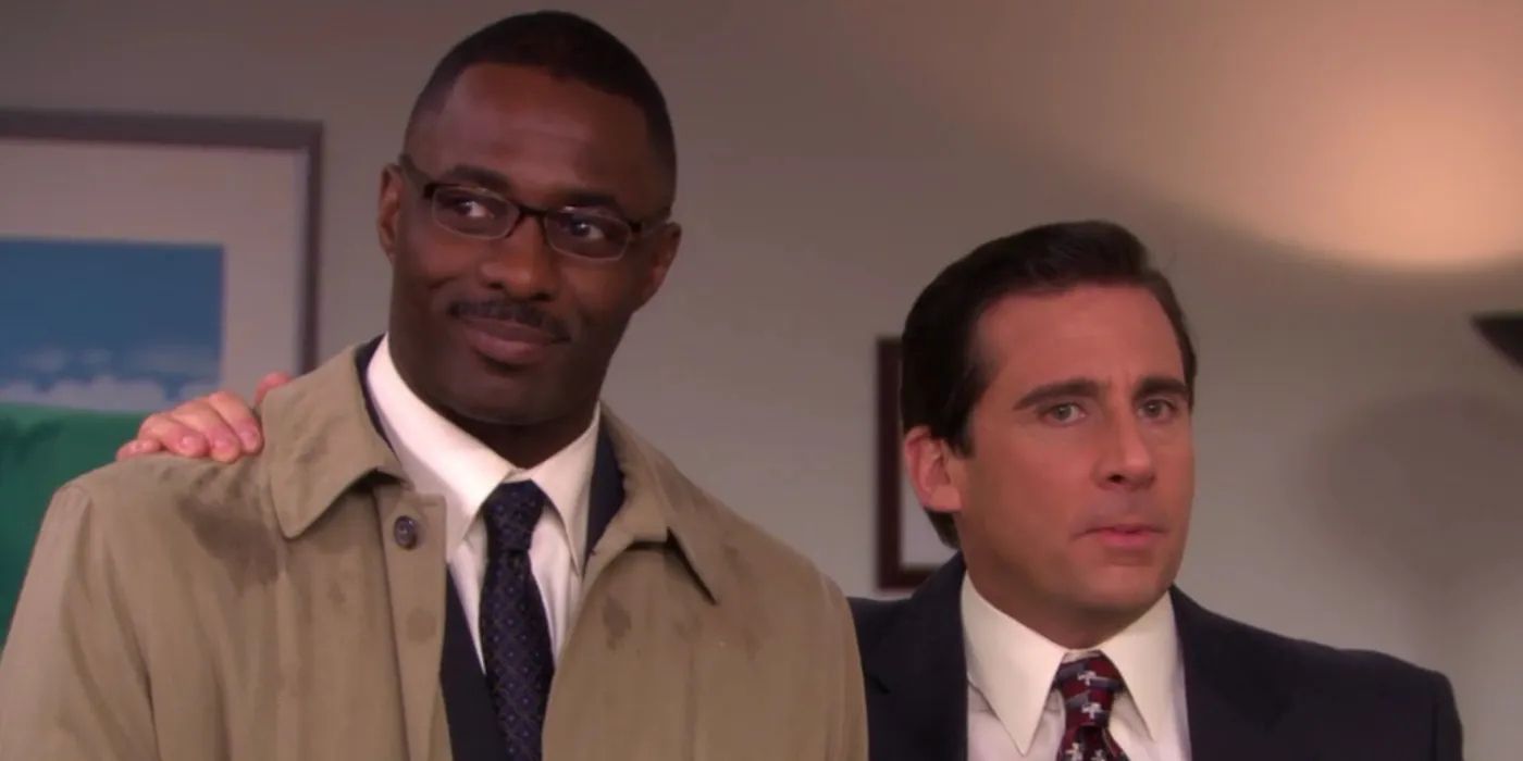 Idris Elba recuerda la filmación de The Office y revela quién intentó hacerlo reír más