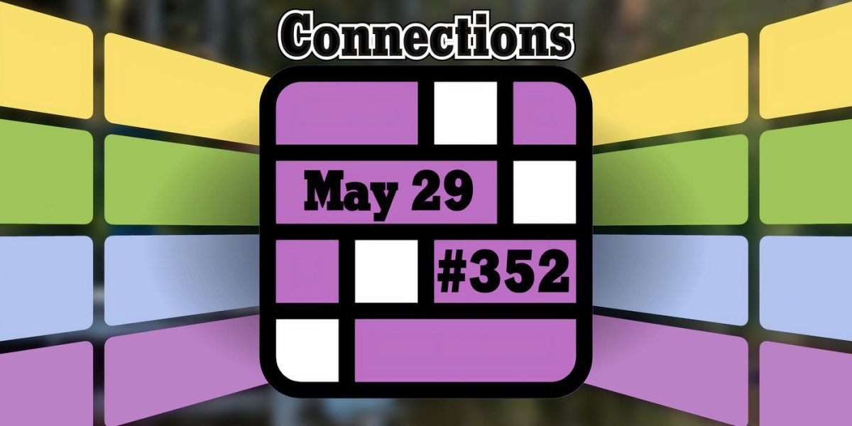 Consejos y respuestas sobre conexiones de hoy para el 29 de mayo de 2024 (rompecabezas n.° 352)