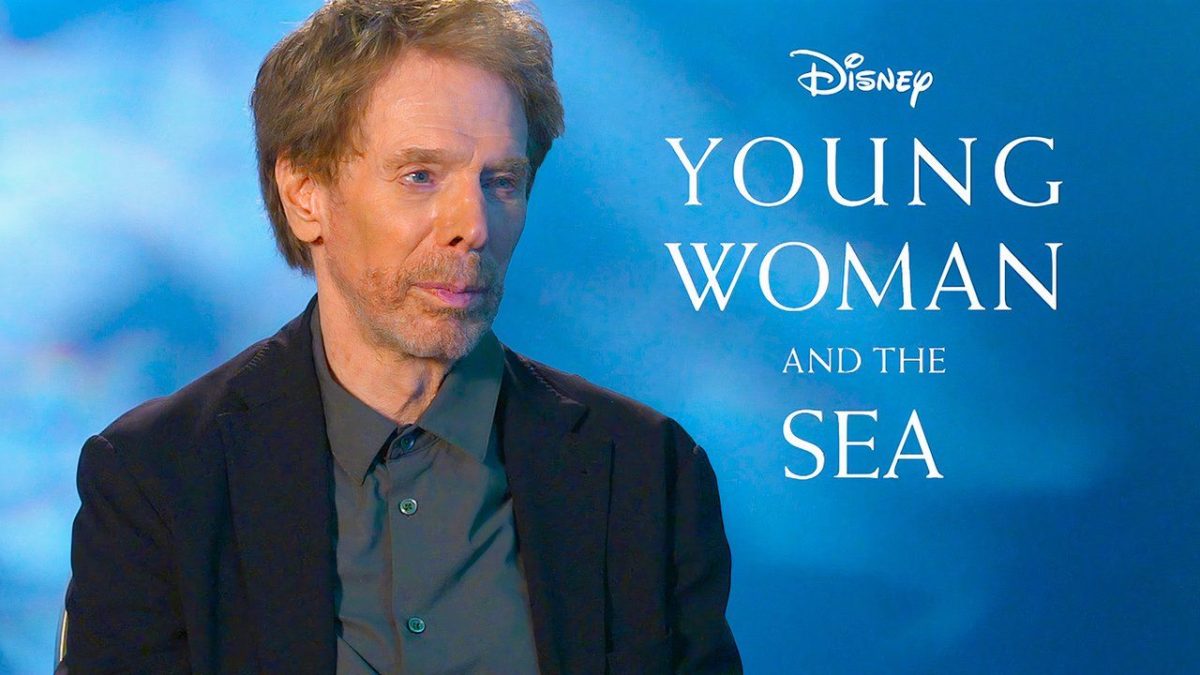 Jerry Bruckheimer explica cómo la mujer joven y el mar rompen las expectativas sociales de principios del siglo XX