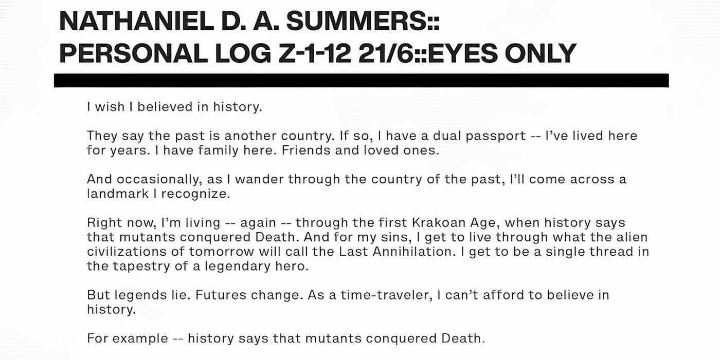 Cable Reloaded primera era Krakoan