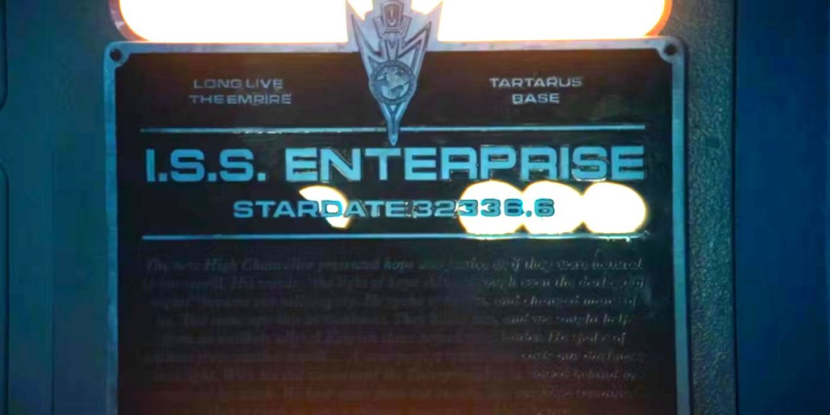 Star Trek: la placa Enterprise de Discovery revela nuevos detalles de la historia del Universo Espejo