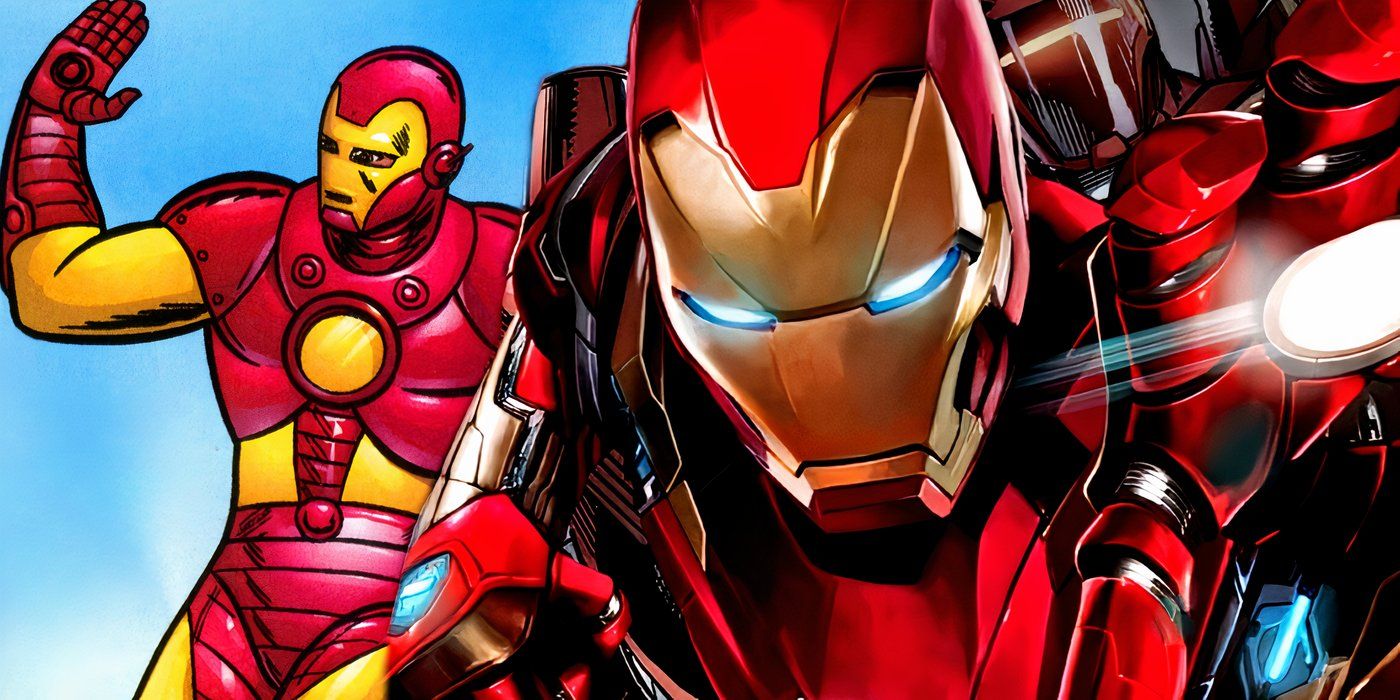 Esta armadura de Iron Man totalmente olvidada le da un giro de ciencia ficción retro al diseño de Tony Stark