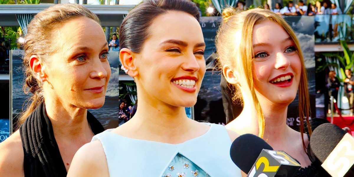 Daisy Ridley, Young Woman y The Sea Team honran la historia de Trudy Ederle en la alfombra roja