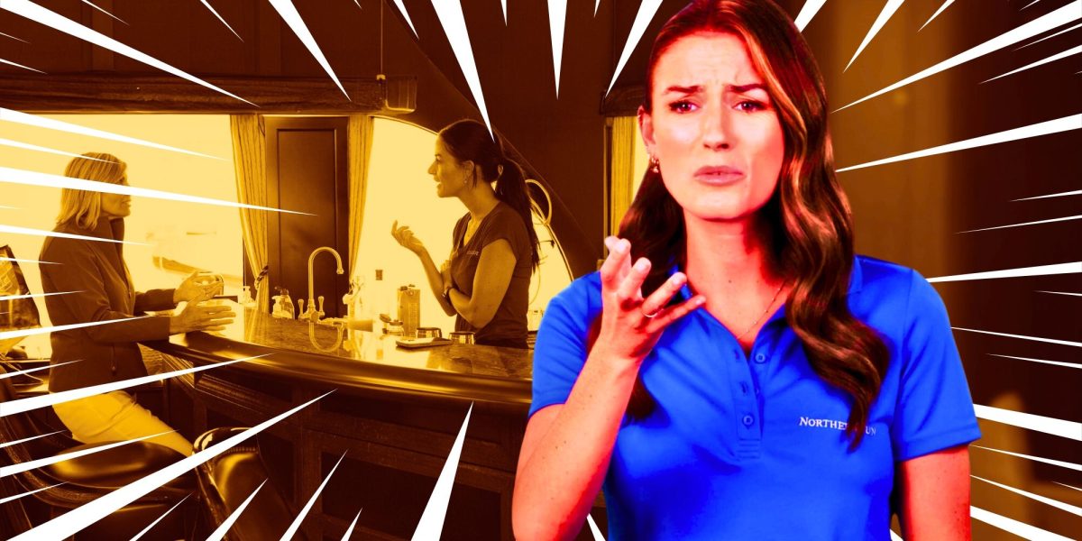 8 razones por las que Aesha Scott no debería estar debajo de la cubierta del Mediterráneo (ella pertenece a debajo de la cubierta, abajo)