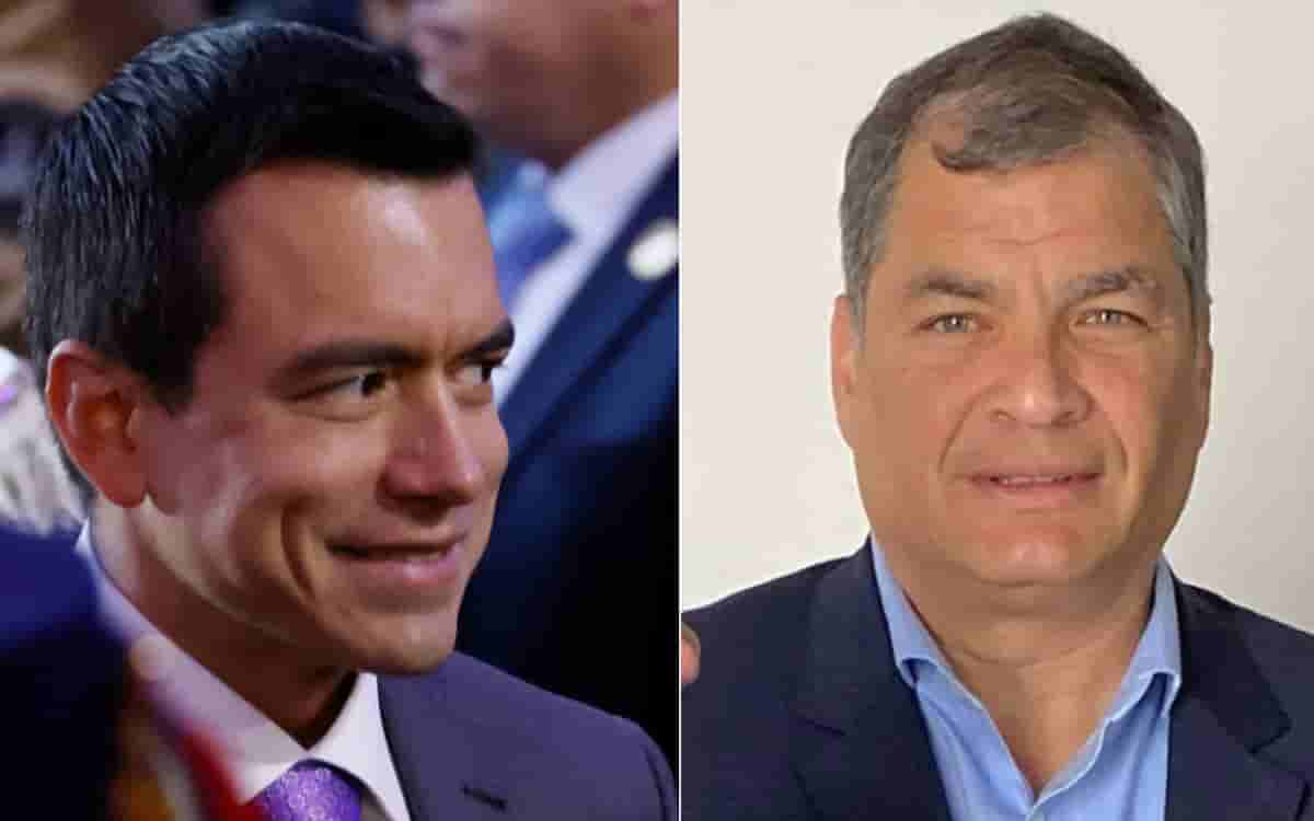 ‘A llorar a la llorería’: Noboa a Correa tras fallo de la CIJ por el asalto a embajada de México