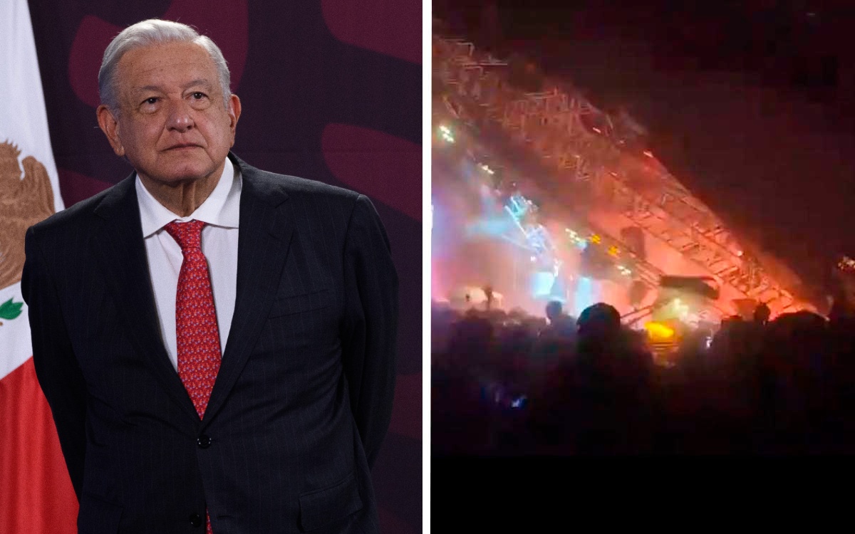 AMLO lamenta tragedia en NL; expresa solidaridad a MC y los afectados