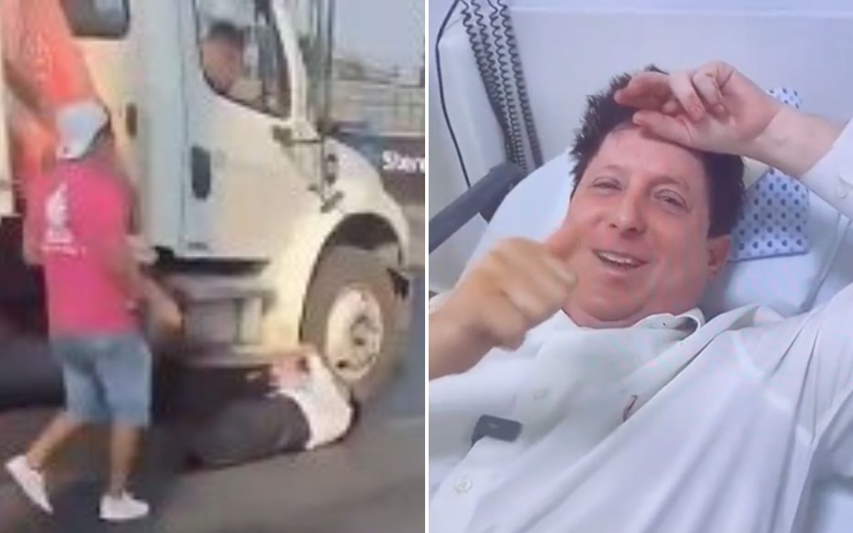 Adalberto Madero, candidato por Monterrey, se cae de un camión | Video