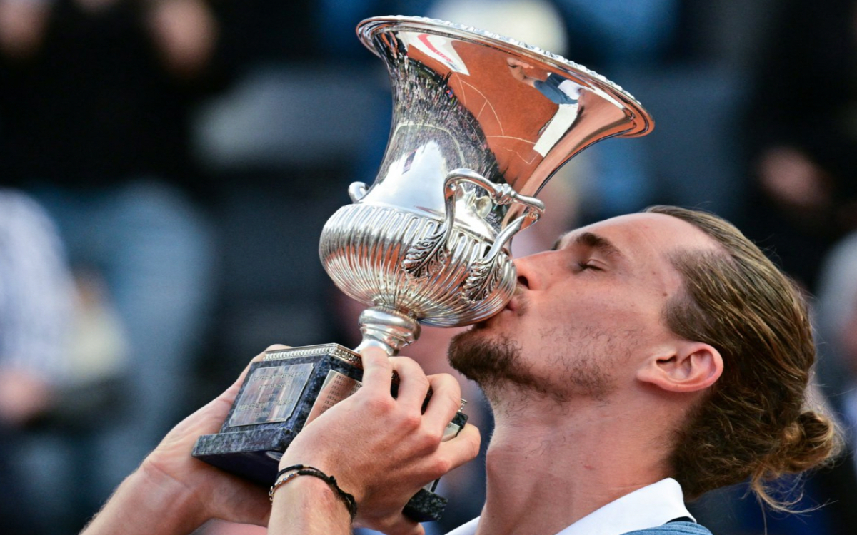 Alexander Zverev es emperador en Roma | Video
