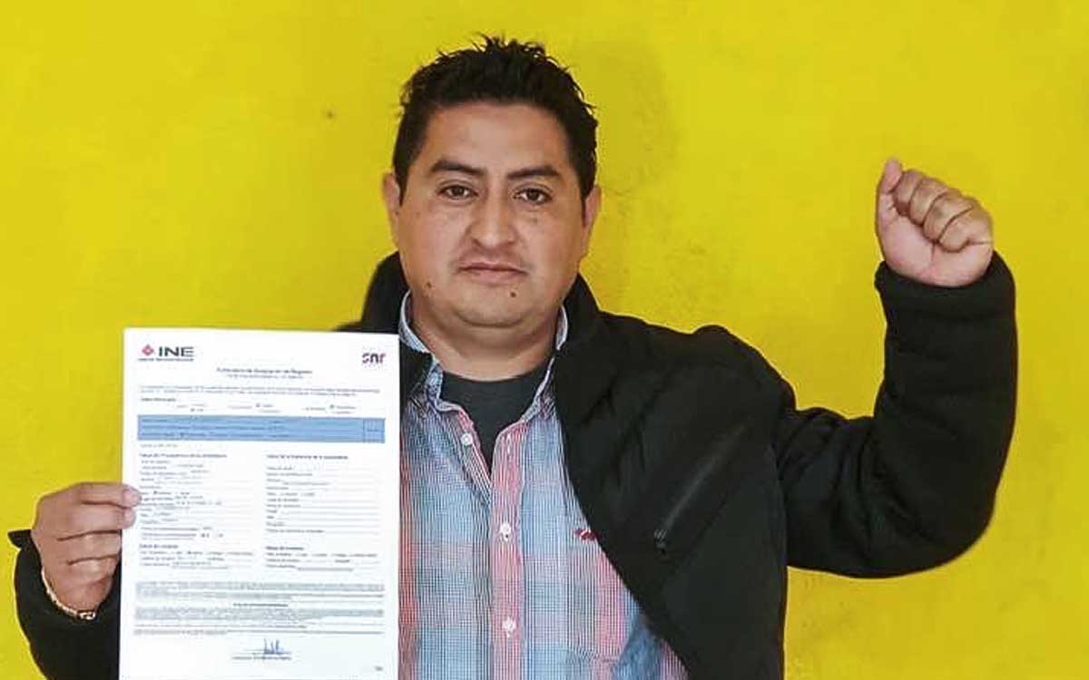 Balean a candidato a la alcaldía de Rayón por el partido Chiapas Unido