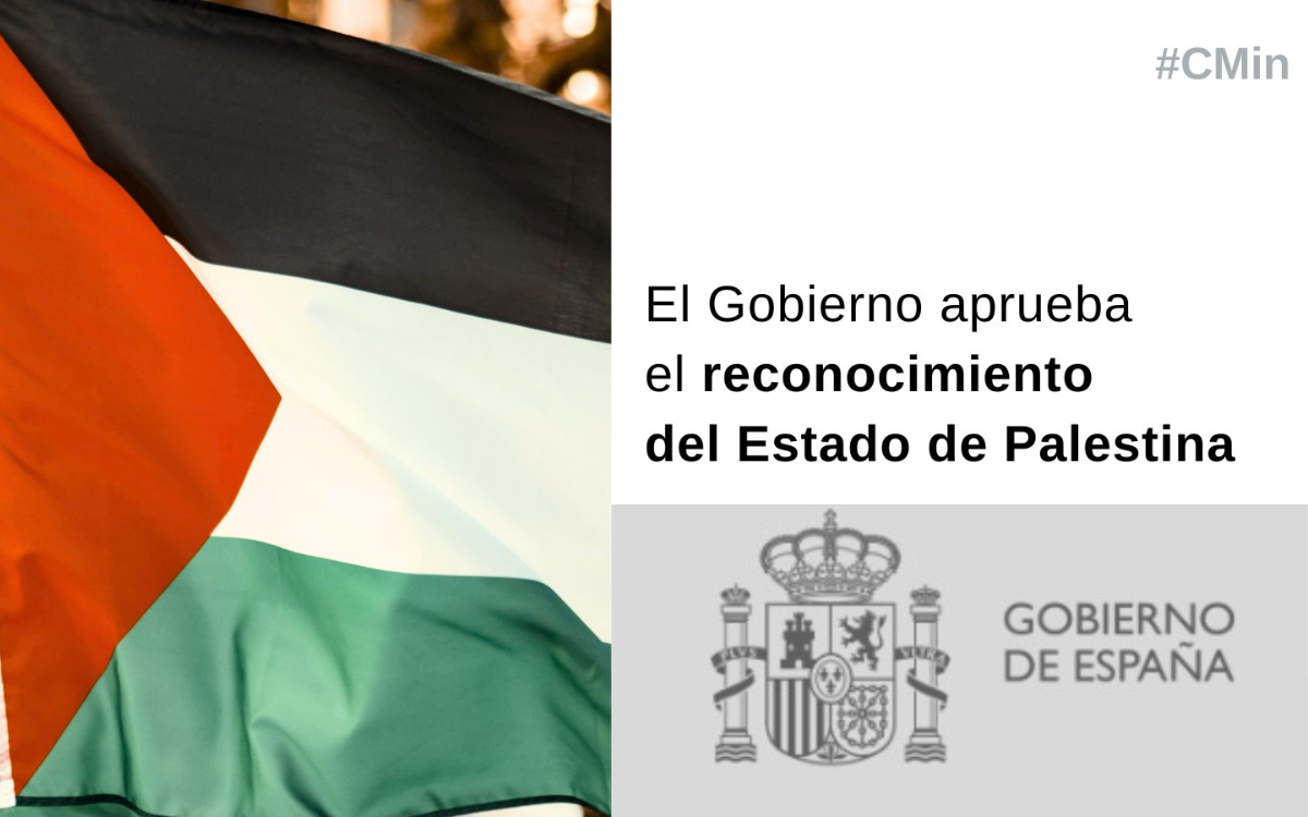 España reconoce al Estado palestino con las fronteras de 1967