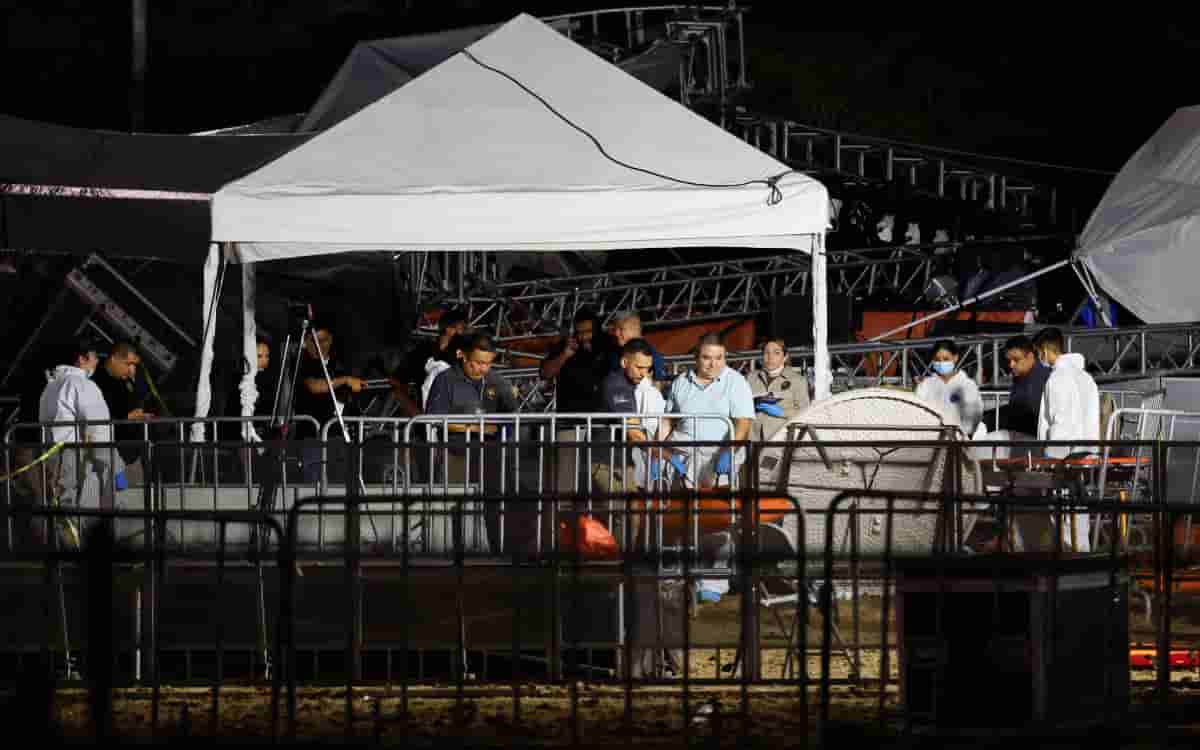 Fiscalía de Nuevo León investiga desplome de templete en evento de Álvarez Máynez