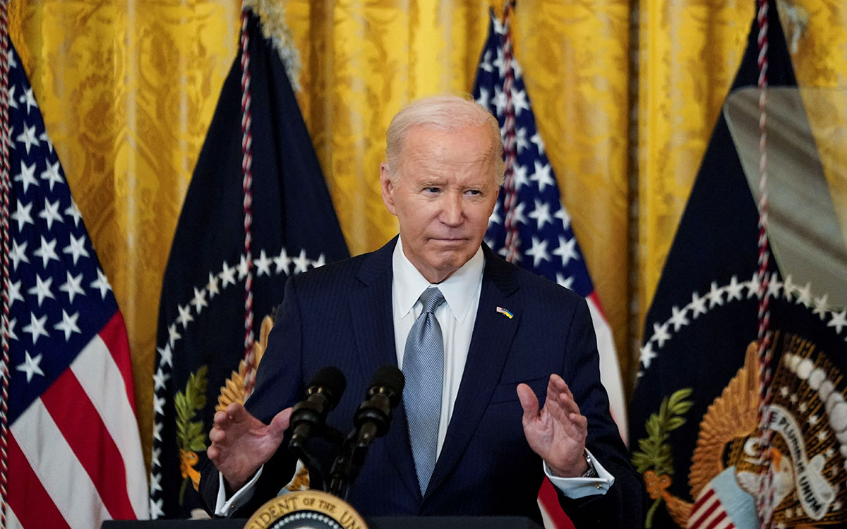 Israel no contará con apoyo de EU si ataca la población en Rafah: Biden