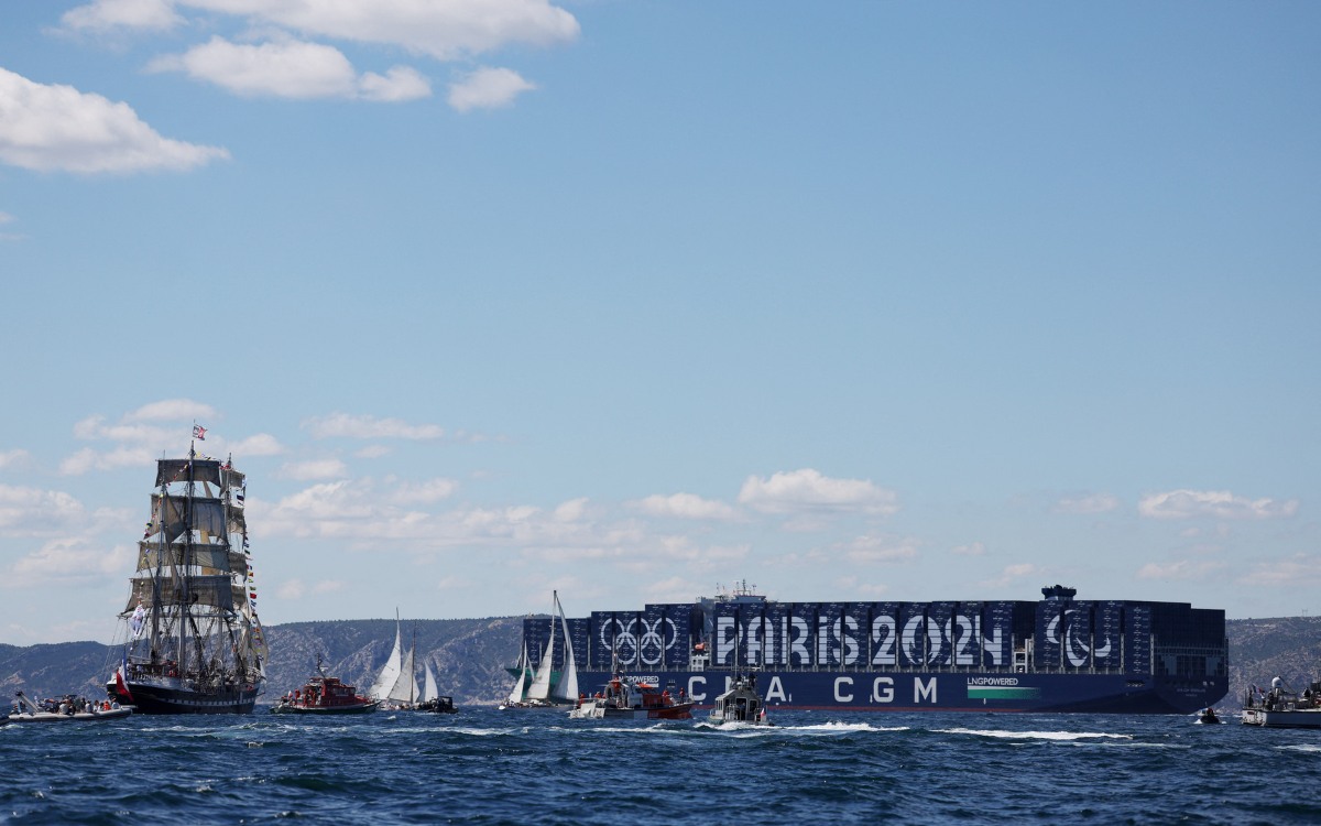 Juegos Olímpicos: antes de la llegada del ‘Belem’, últimos preparativos en Marsella para la llegada de la llama