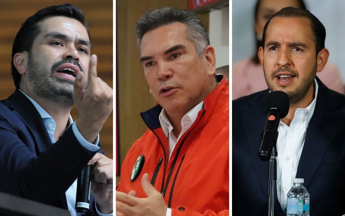 Marko Cortés y ‘Alito’ Moreno no pelean para que Xóchitl Gálvez gane la presidencia, sino por un coto de poder: Máynez