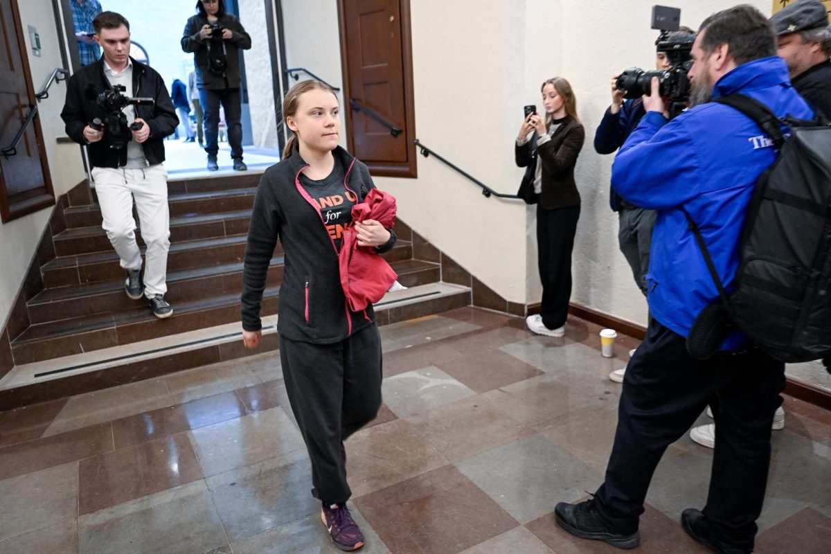 Multan a Greta Thunberg por desobediencia en Estocolmo