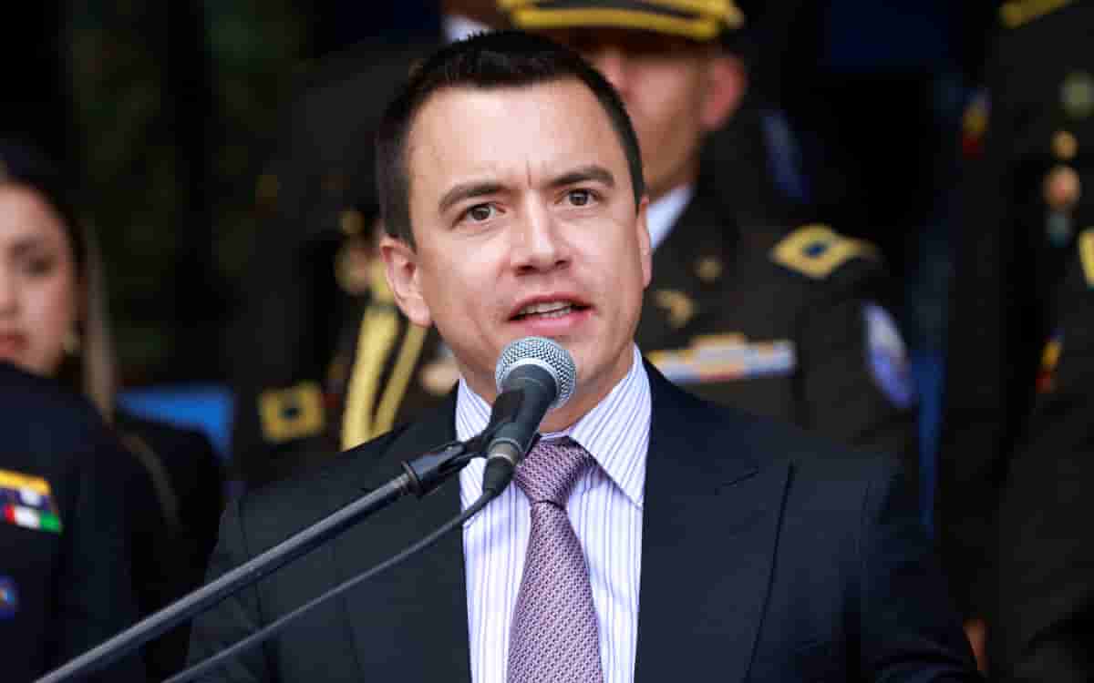 Movimiento oficialista de Ecuador designa a Noboa para buscar la reelección en 2025