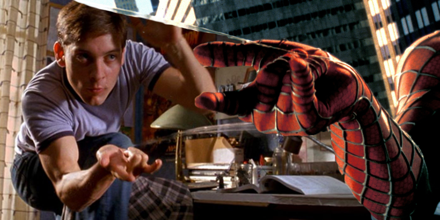 Por qué Spider-Man de Tobey Maguire tiene lanzadores de telarañas orgánicos