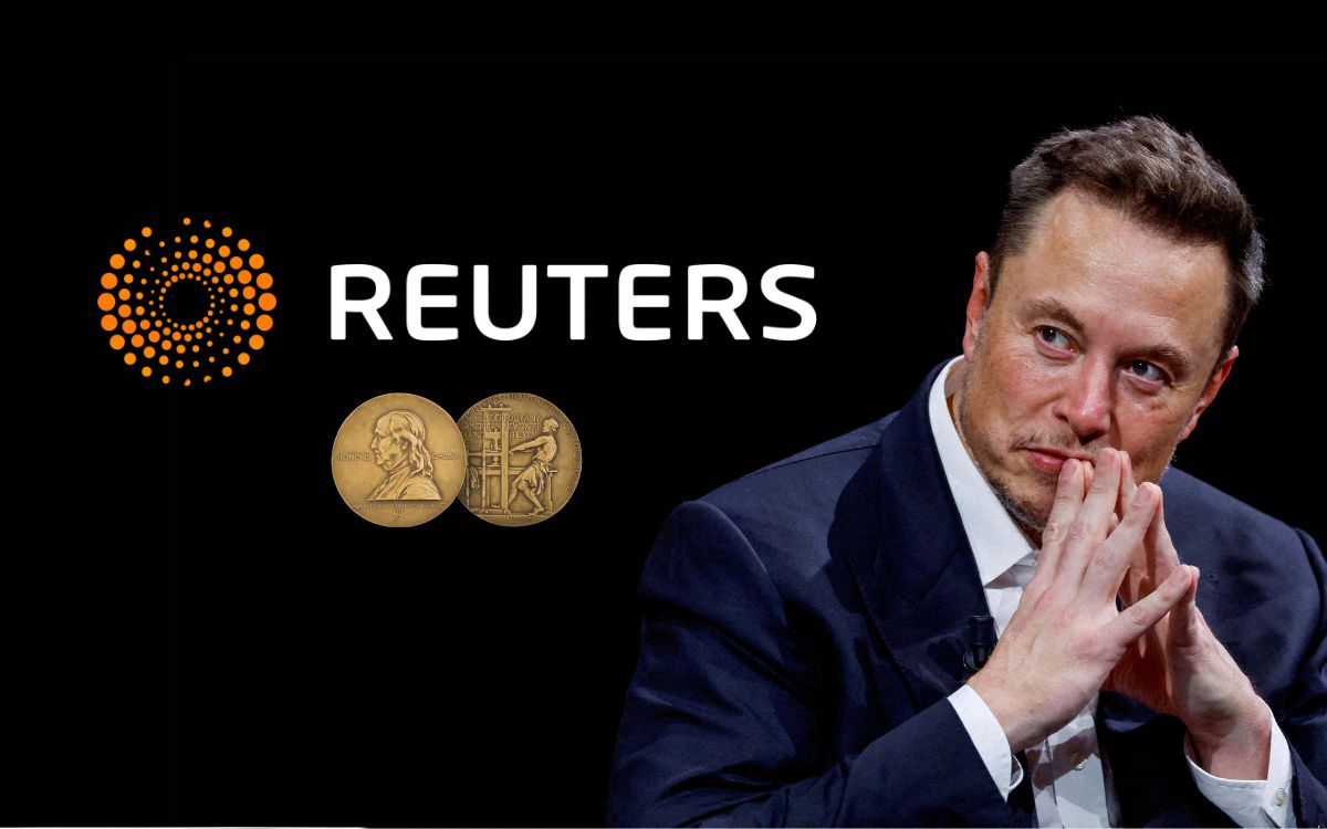 Reuters gana el Premio Pulitzer por investigación sobre Elon Musk