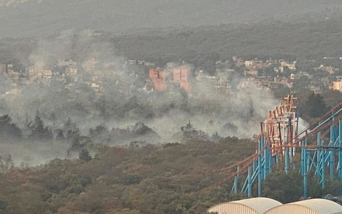 Se incendia Bosque de Tlalpan | Video