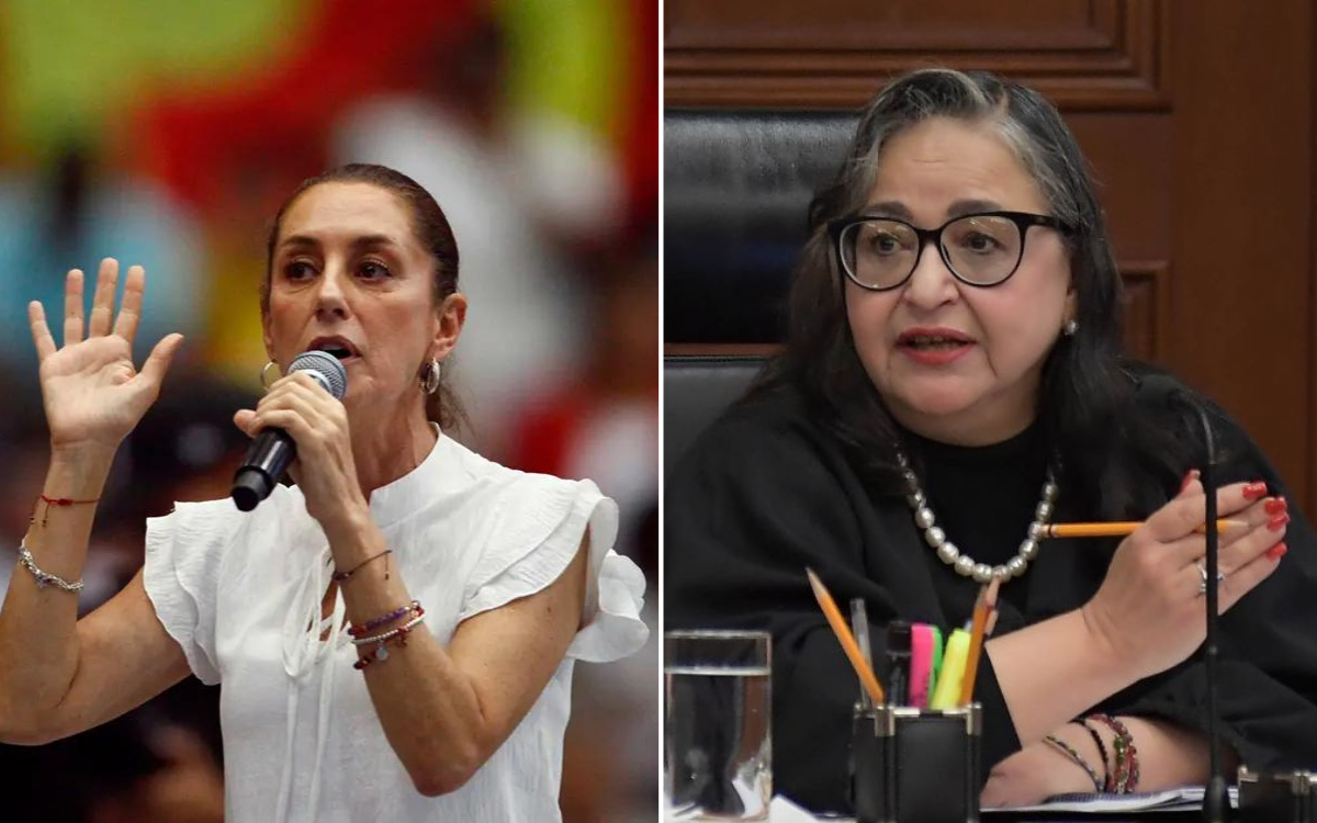 Sheinbaum acusa a Norma Piña de operar electoralmente con la oposición
