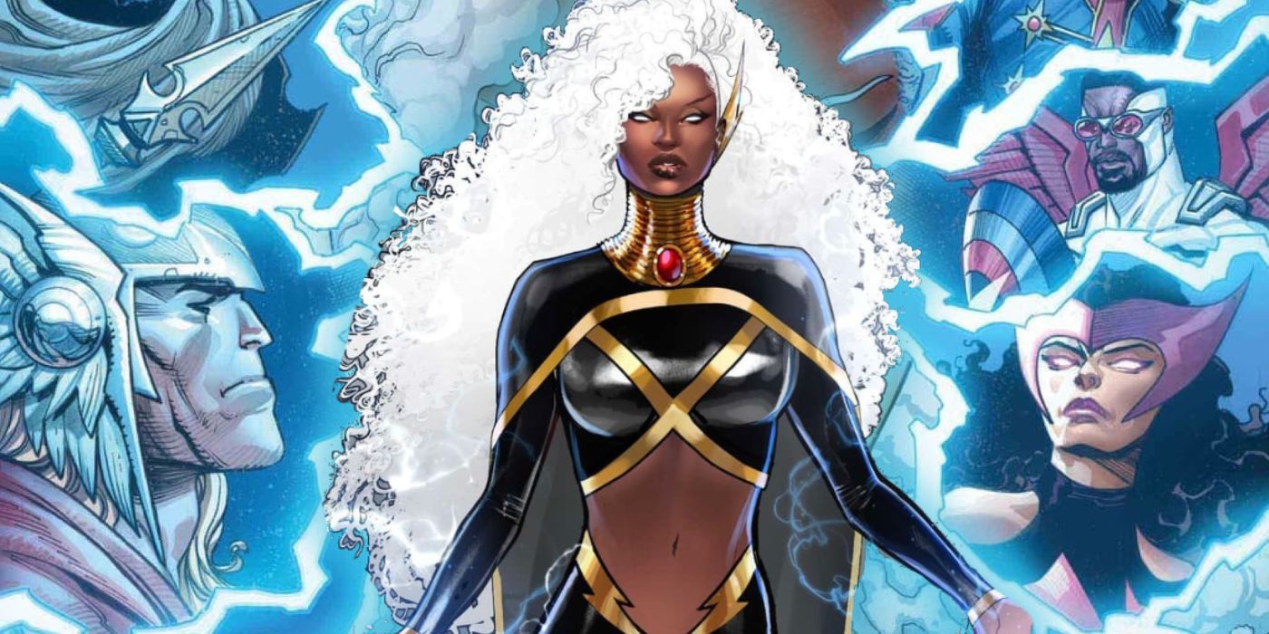 Storm muestra un nuevo y asombroso disfraz mientras el héroe mutante se une oficialmente a los Vengadores