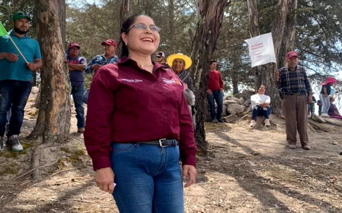 Suspenden campaña de candidata de Morena a la alcaldía de Acambay por inseguridad