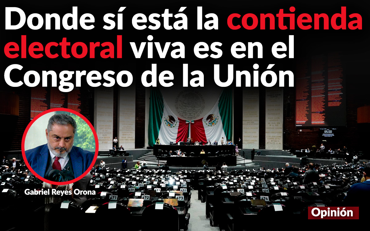 'Tenemos la oportunidad en las urnas de rescatar al Congreso de la Unión': Reyes Orona