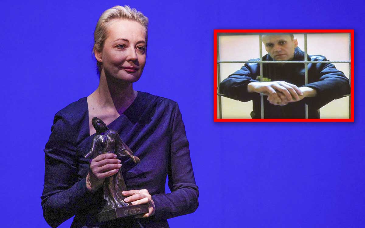 Viuda de Navalni recoge Premio de la Paz de Dresde, otorgado de forma póstuma al opositor ruso