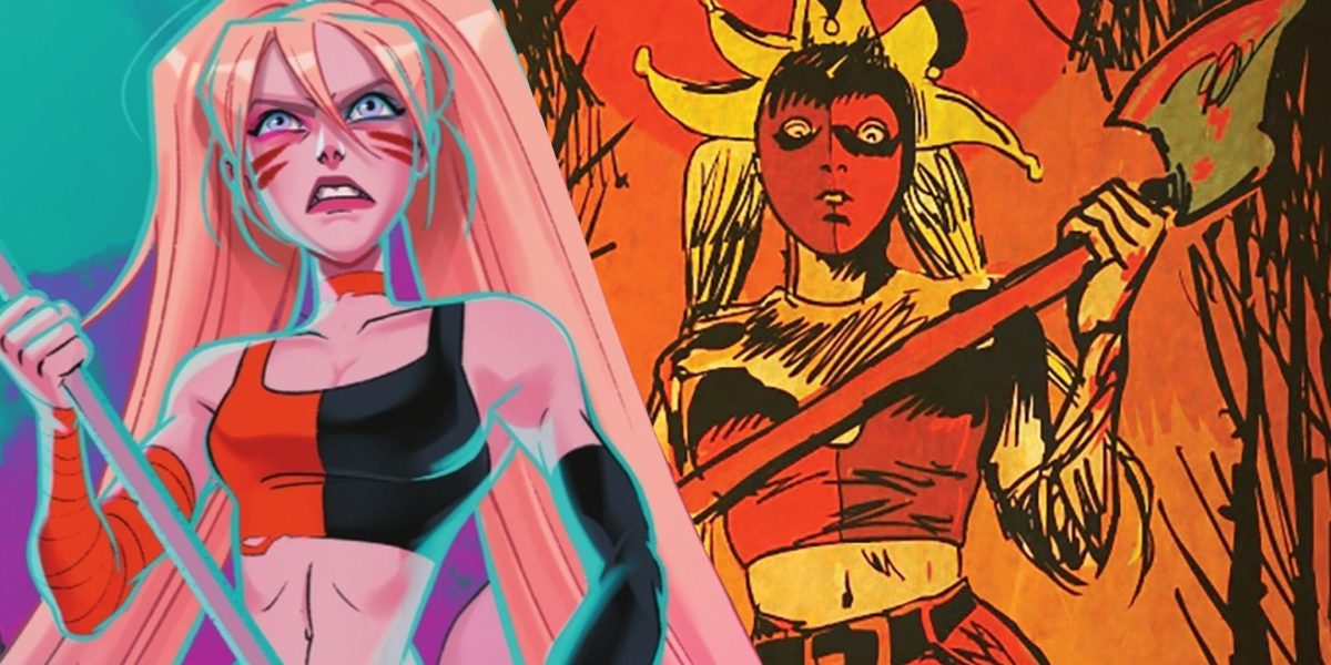 Harley Quinn merece su propia película de terror basada en esta brutal portada