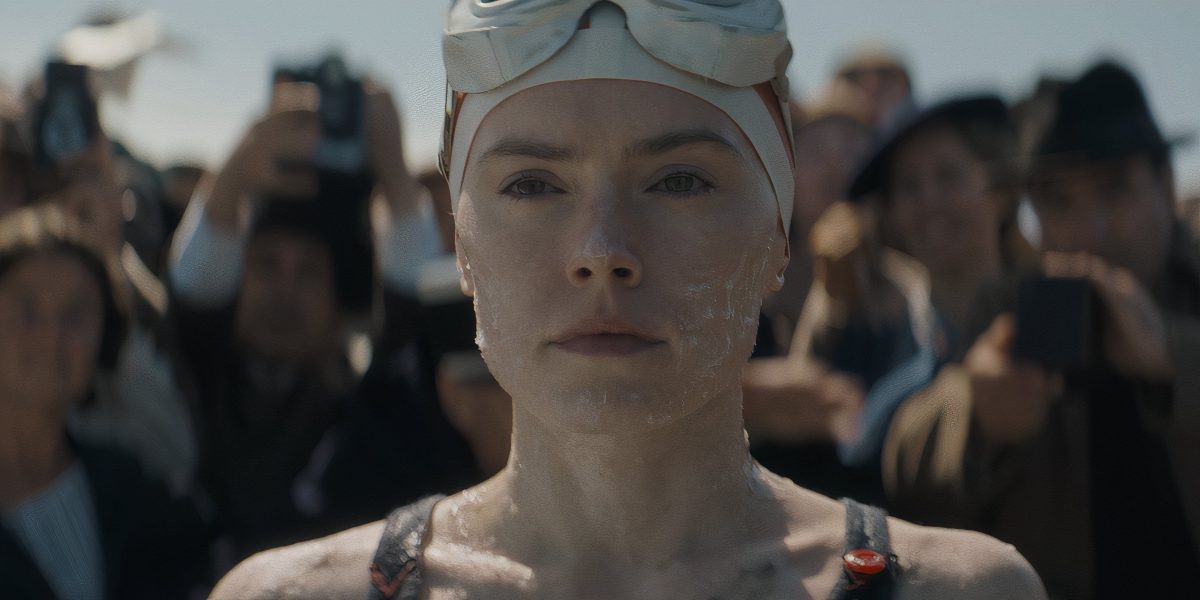 Reseña de Young Woman And The Sea: Daisy Ridley protagoniza una película biográfica genuina y sincera sobre una nadadora atrevida