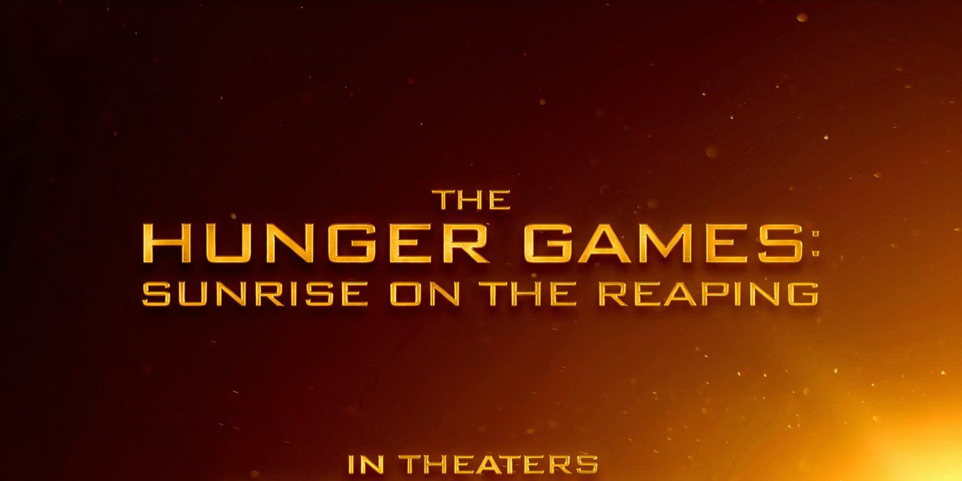 La nueva película de Los juegos del hambre tiene fecha de estreno después de la revelación del libro Sunrise On The Reaping