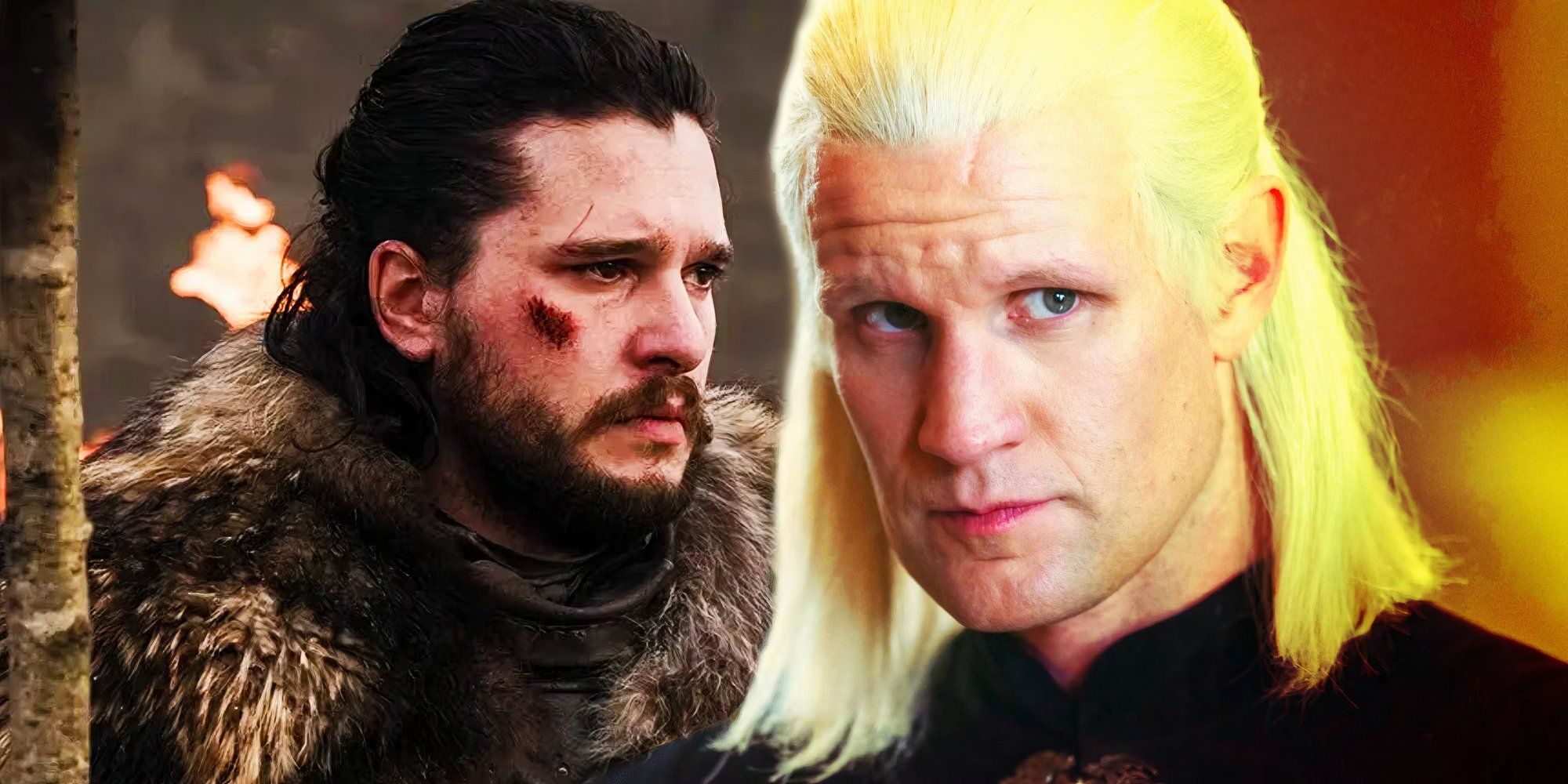 ¿Daemon Targaryen contra Jon Nieve?  Matt Smith de House Of The Dragon opina sobre el enfrentamiento ancestral imaginario