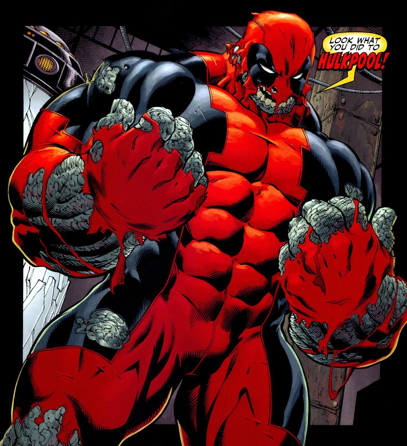 Deadpool se transforma en Hulkpool