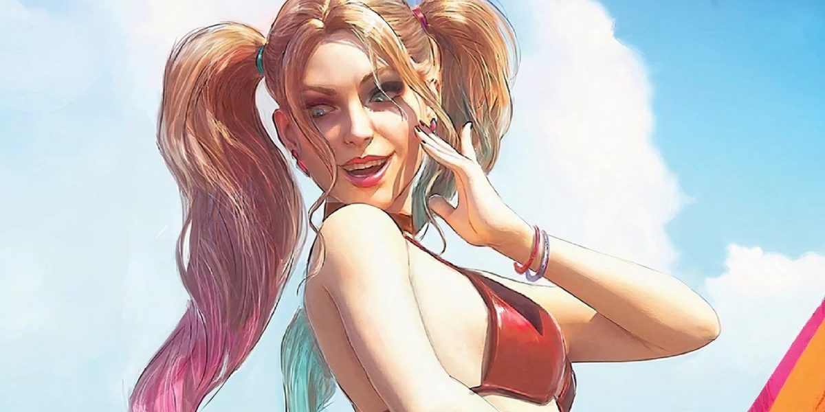 Harley Quinn recrea un anuncio icónico de protector solar en arte oficial de DC