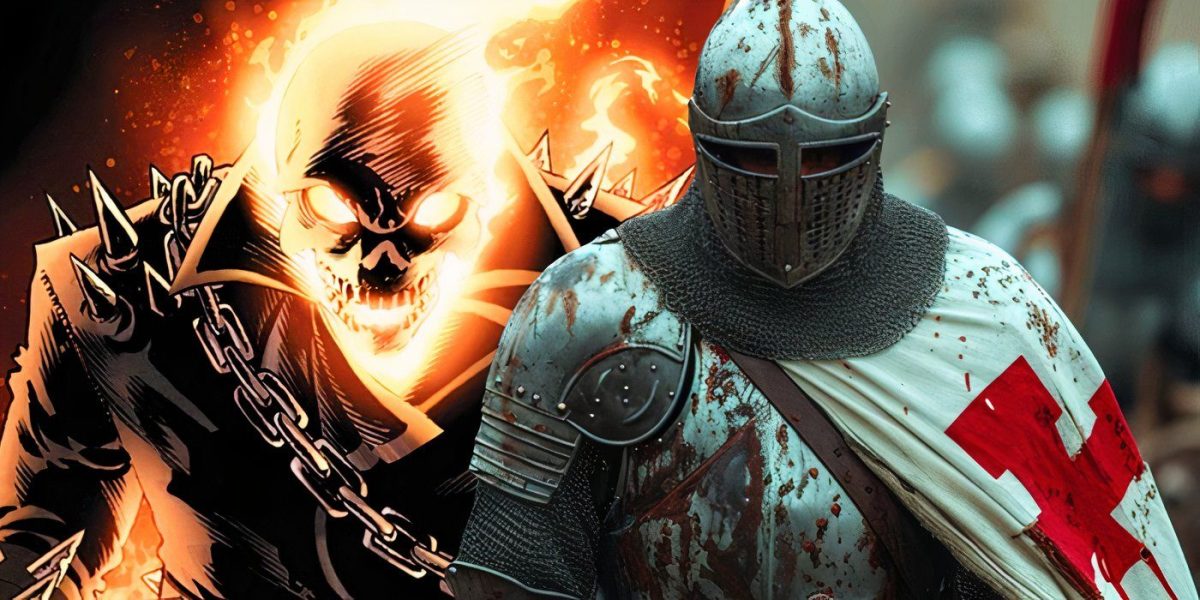 Ghost Rider es rediseñado como un ardiente caballero medieval en Blistering Fanart